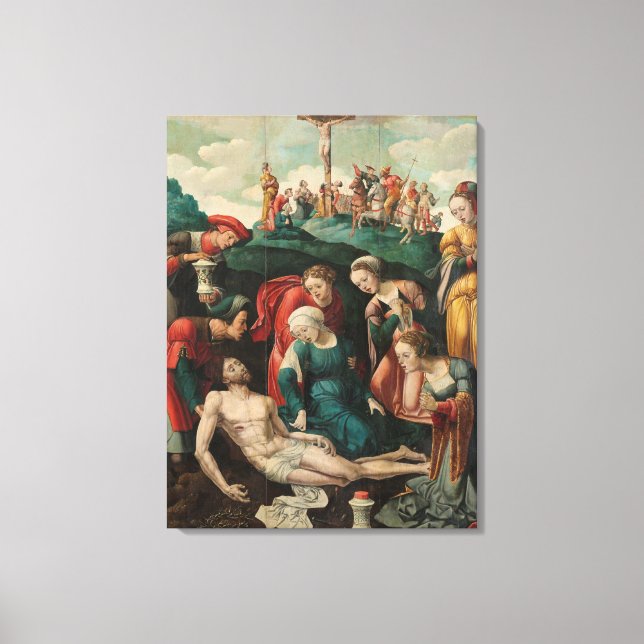 The Lamentation of Christ Canvas Print (Front)