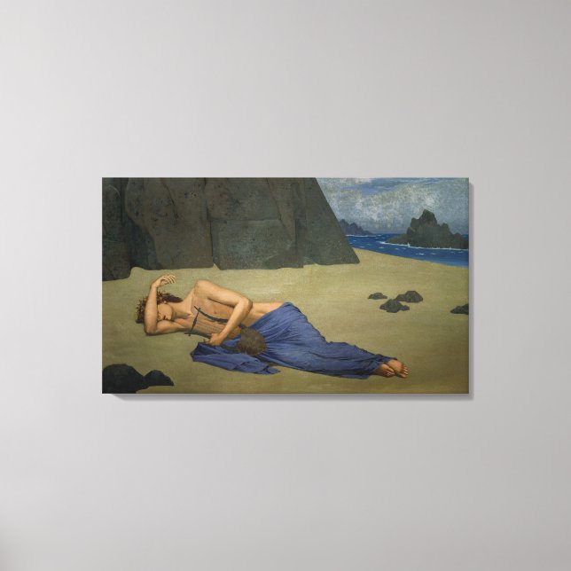 The Lamentation of Orpheus Canvas Print (Front)