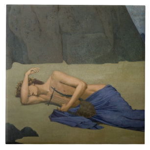 The Lamentation of Orpheus Tile