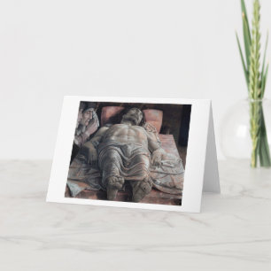 The Lamentation over the Dead Christ, Mantegna Card