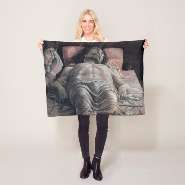 The Lamentation over the Dead Christ, Mantegna Fleece Blanket (In Situ)