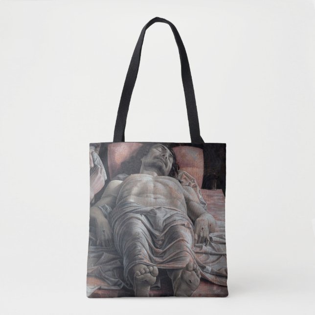 The Lamentation over the Dead Christ, Mantegna Tote Bag (Front)