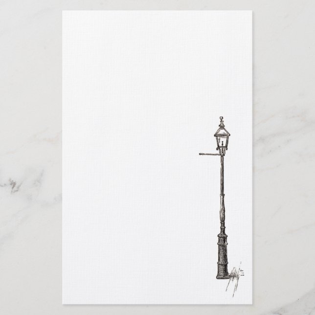 The Lamp-Post Stationery (Front)