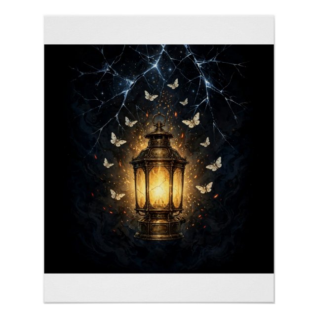 The Lamplighter's Lantern — Art Poster (Front)