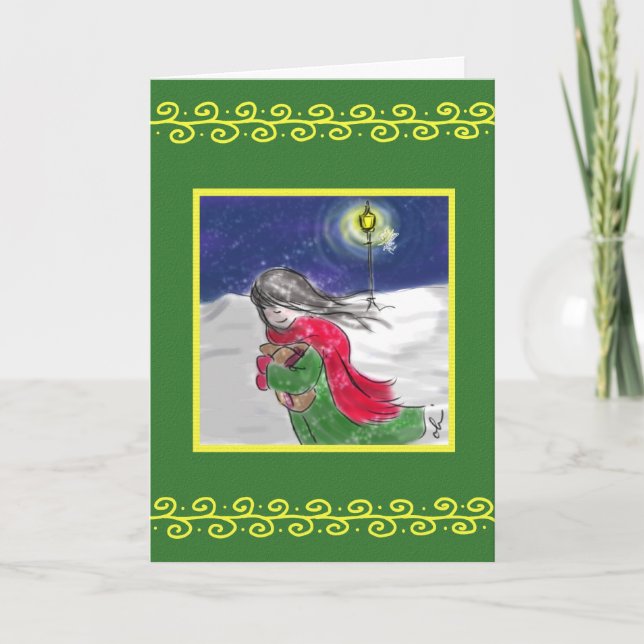 The Lamppost Holiday Card (Front)