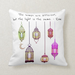 The Lamps Rumi Throw Pillow