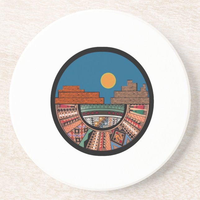 The land  blessed coaster (Front)