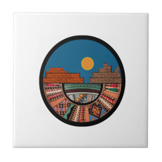 The land  blessed tile