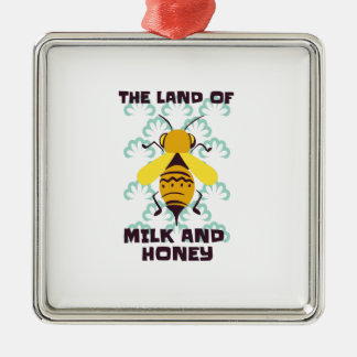 The land of milk and honey metal tree decoration