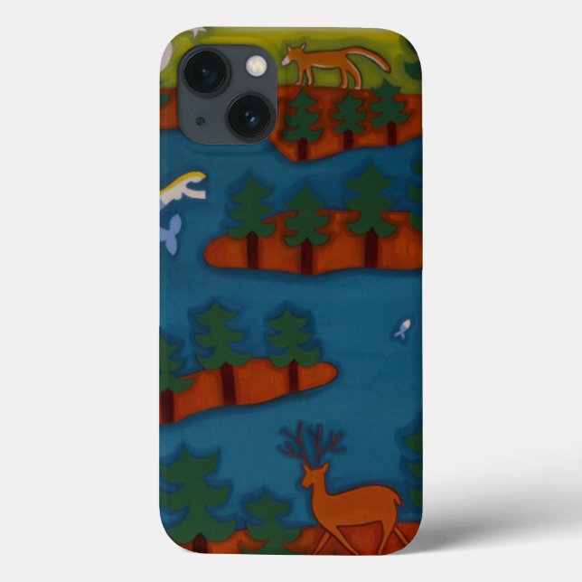 The Land of One Thousand Islands 2007 Case-Mate iPhone Case (Back)