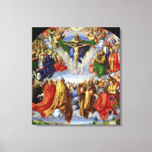 The Landauer Altarpiece, All Saints Day, 1511 Canvas Print