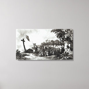 The Landing at Tampa Bay Canvas Print