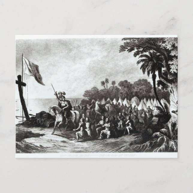 The Landing at Tampa Bay Postcard (Front)