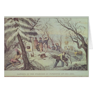 The Landing of the Pilgrims at Plymouth