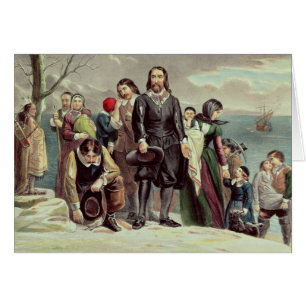 The Landing of the Pilgrims at Plymouth