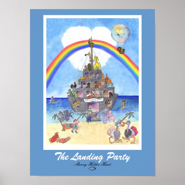 The Landing Party Print (Front)