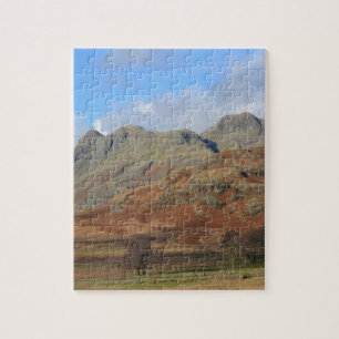 The Langdale Pikes, English Lake District Jigsaw Puzzle