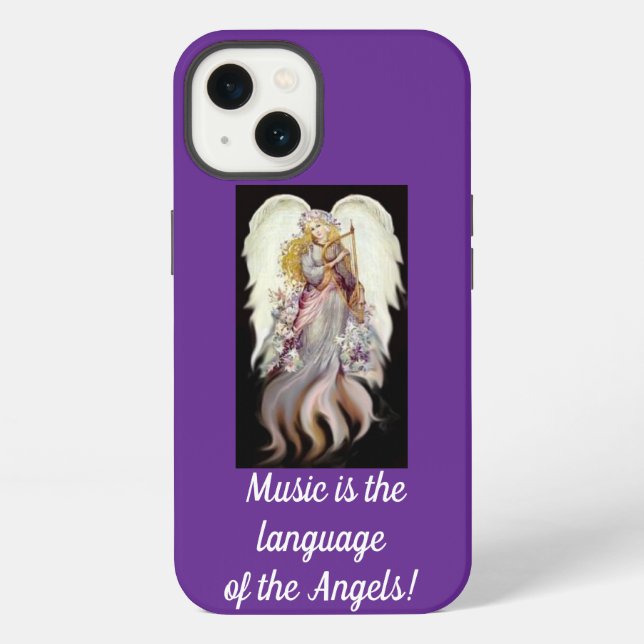 The Language Of Angels Case-Mate iPhone Case (Back)