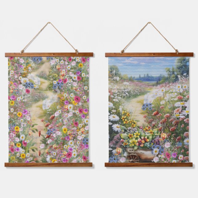 The Language of Flowers Hanging Tapestry (Double)