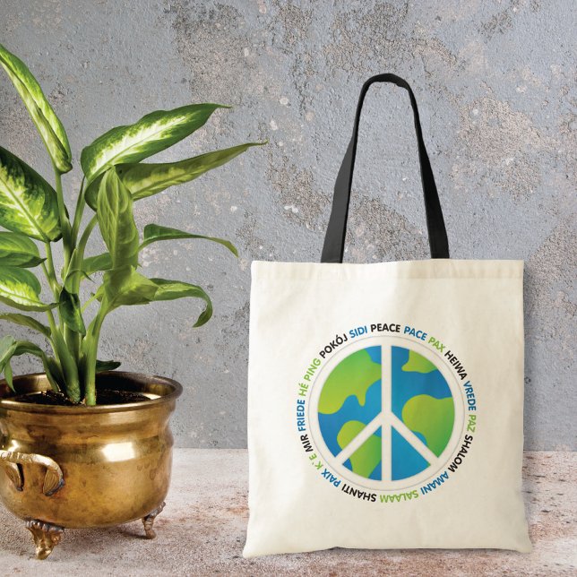 The language of Peace Tote Bag (Creator Uploaded)