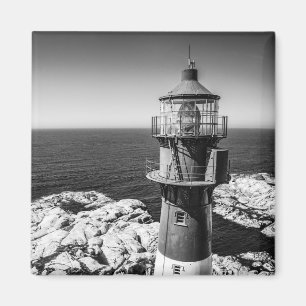 The Lantern Room of a Lighthouse   Bømlo Norway Magnet