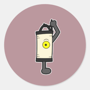 The Lantern Yokai, Chochin-obake, Classic Round Sticker