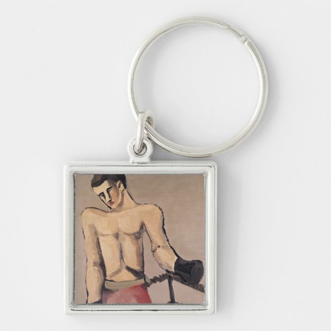 The Large Boxer Key Ring (Front)