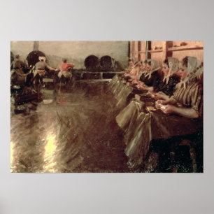 The Large Brewery, 1890 Poster