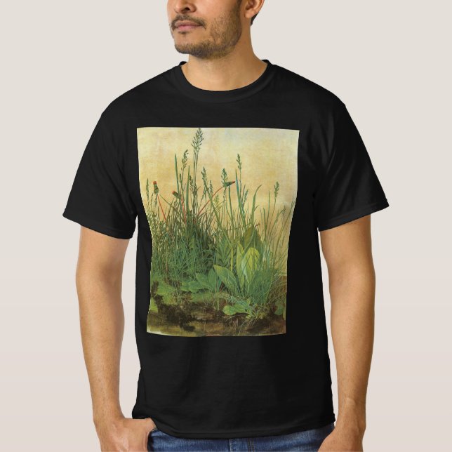 The Large (Great) Piece of Turf by Albrecht Durer T-Shirt (Front)