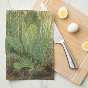 The Large (Great) Piece of Turf by Albrecht Durer Tea Towel