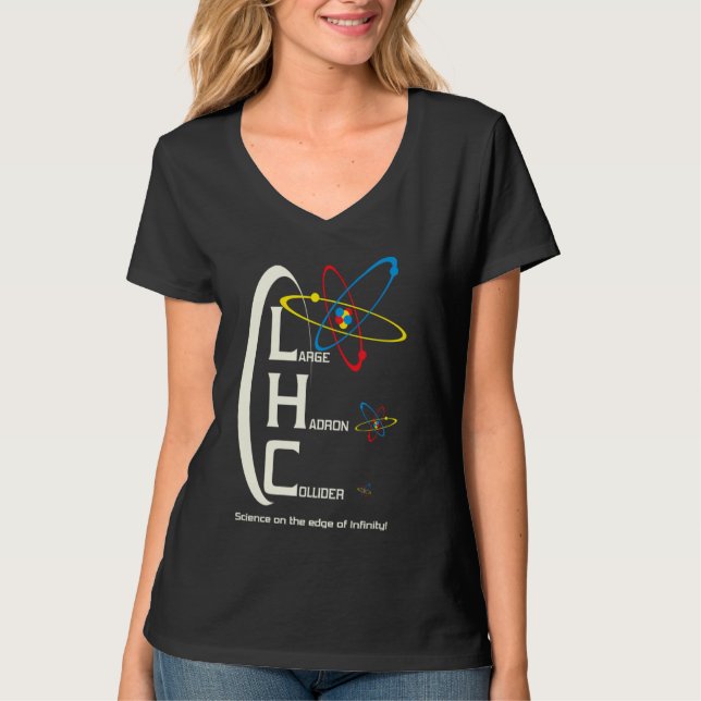 The Large Hadron Collider T-Shirt Physics Lover Sc (Front)