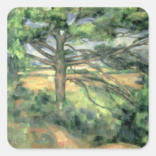 The Large Pine, 1895-97 Square Sticker