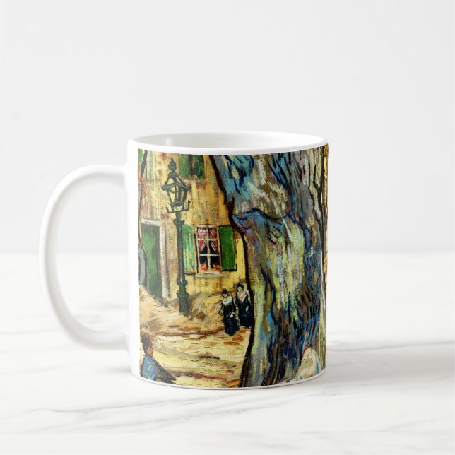 The Large Plane Trees By Vincent Van Gogh Coffee Mug (Left)