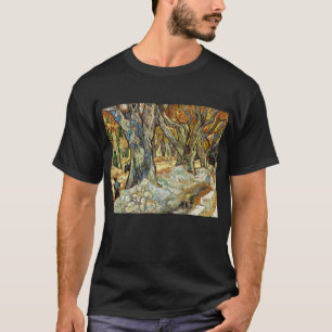 The Large Plane Trees By Vincent Van Gogh T-Shirt