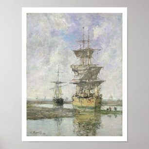 The Large Ship, 1879 (oil on canvas) Poster