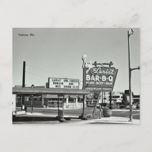 The Lariat - Yakima, WA Postcard