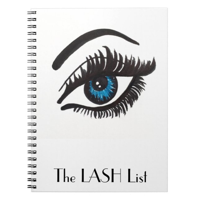 the LASH list notebook (Front)