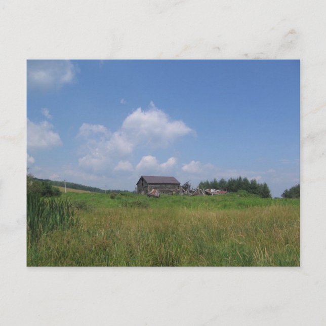 the last barn postcard (Front)