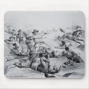 The Last Battle of General Custer Mouse Pad