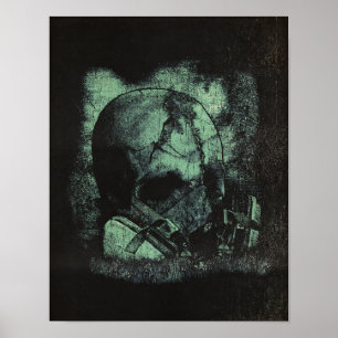 The Last Breath - Techno-Dystopian Streetwear Poster