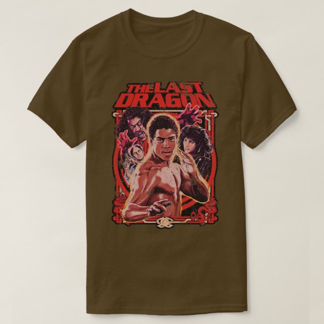 The Last Dragon Look Retro Fan Art Design TShirt (Design Front)