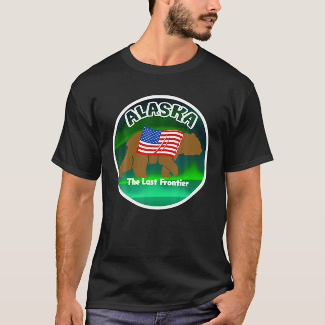 The Last Frontier Alaska T-Shirt (Front)