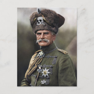 The Last Hussar August von Mackensen 1914 Colouriz Postcard