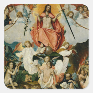 The Last Judgement 4 Square Sticker