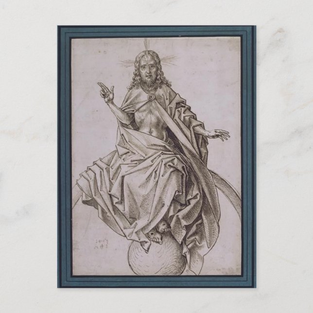 The Last Judgement (detail) by Hieronymus Bosch Postcard (Front)