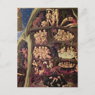 The Last Judgement, detail of Hell, c.1431 Postcard