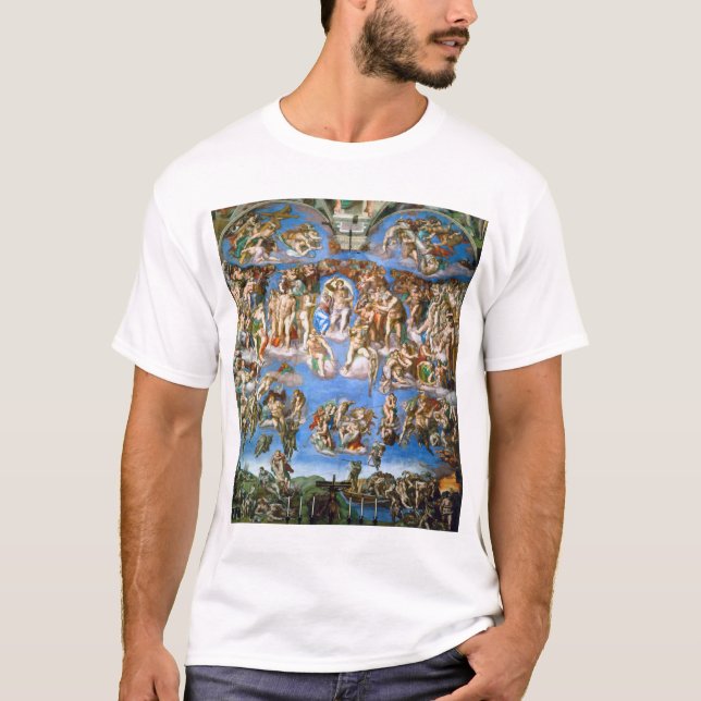 The Last Judgement, Michelangelo, 1536-1541 T-Shirt (Front)