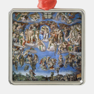 The Last Judgment Metal Tree Decoration