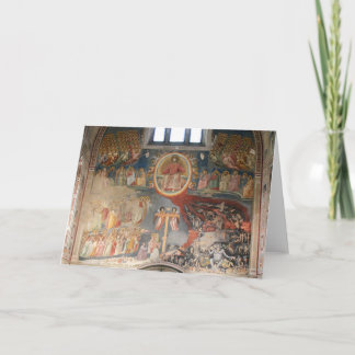 The Last Judgment - Scrovegni Chapel, Italy - Card
