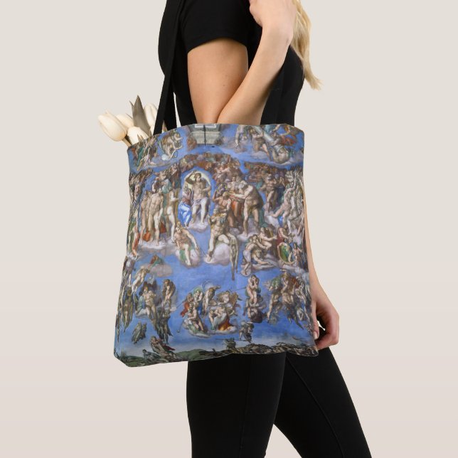 The Last Judgment Tote Bag (Close Up)